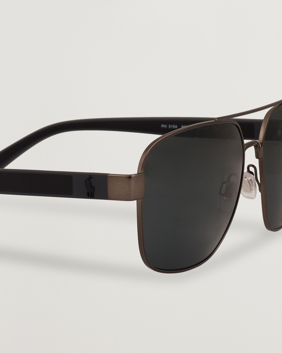 Men | Sunglasses | Polo Ralph Lauren | 0PH3154 Sunglasses Matte Gunmetal