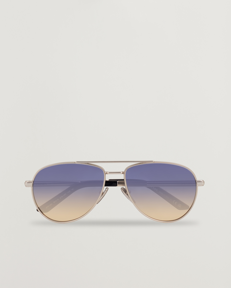 Men | Sunglasses | Prada Eyewear | Prada 0PR A54S Sunglasses Silver