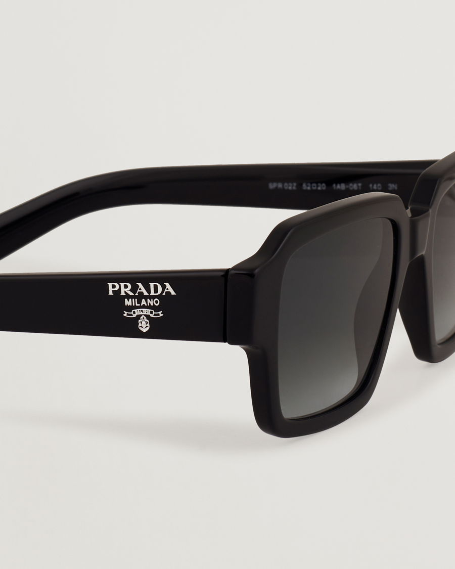 Men | Sunglasses | Prada Eyewear | Prada 0PR 02ZS Sunglasses Black