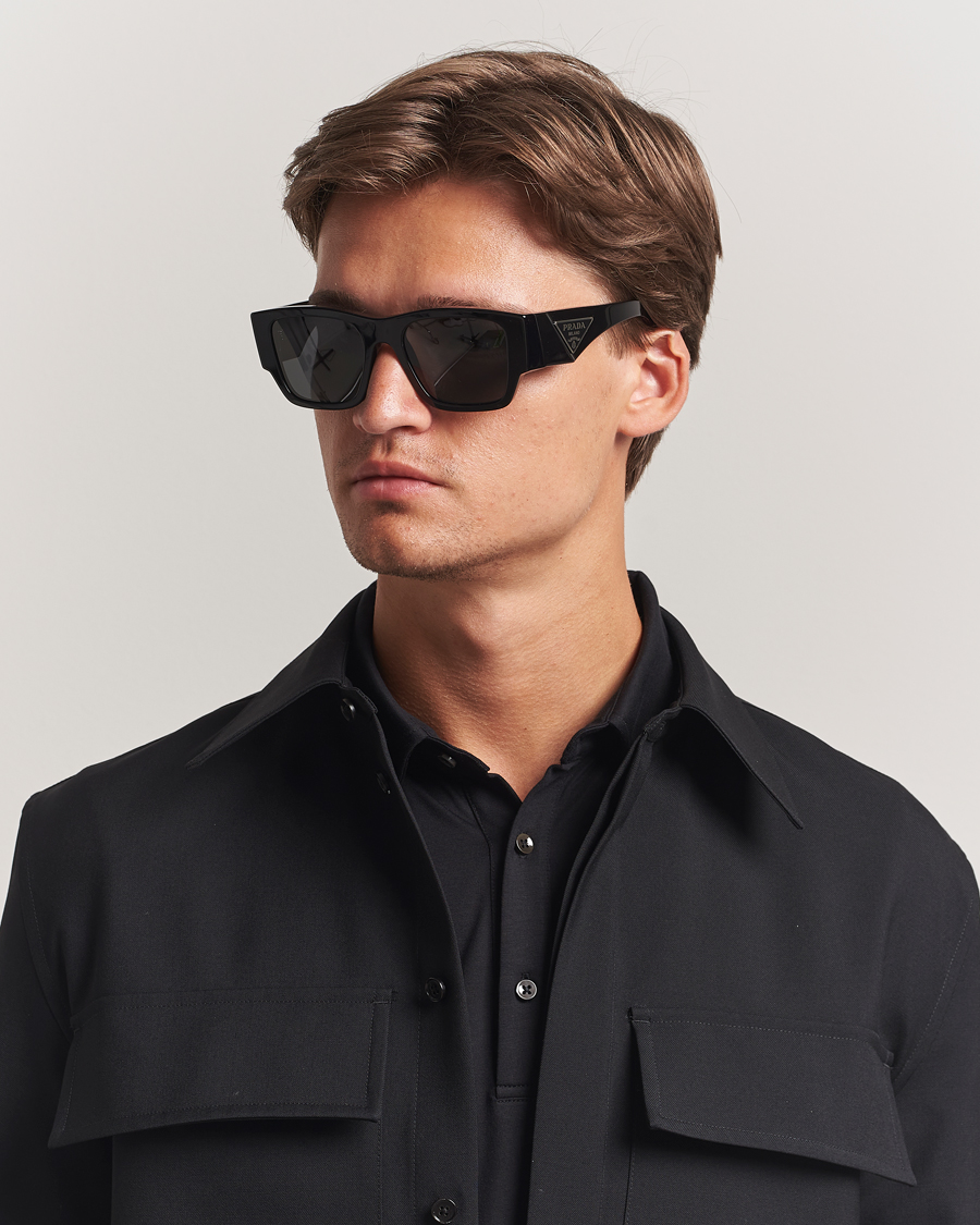 Men | Sunglasses | Prada Eyewear | Prada 0PR 10ZS Sunglasses Black