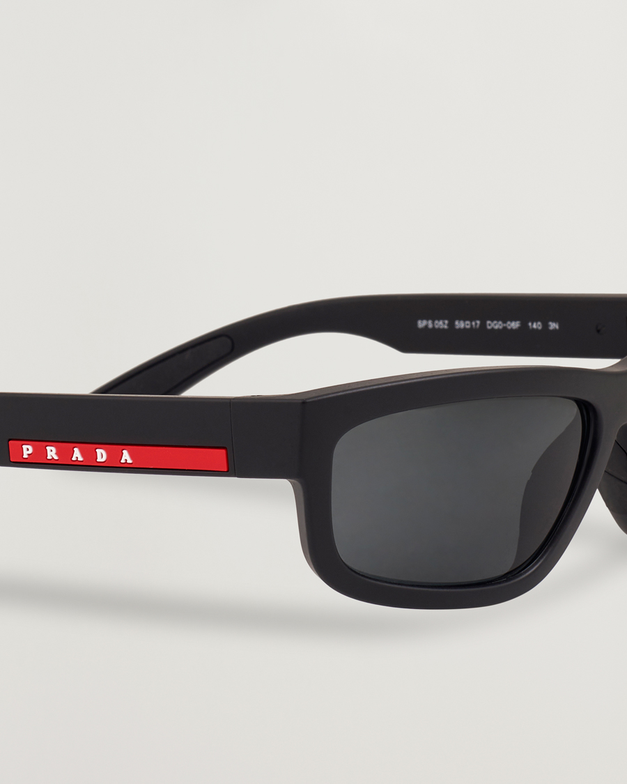 Men | Sunglasses | Prada Linea Rossa | 0PS 05ZS Sunglasses Black
