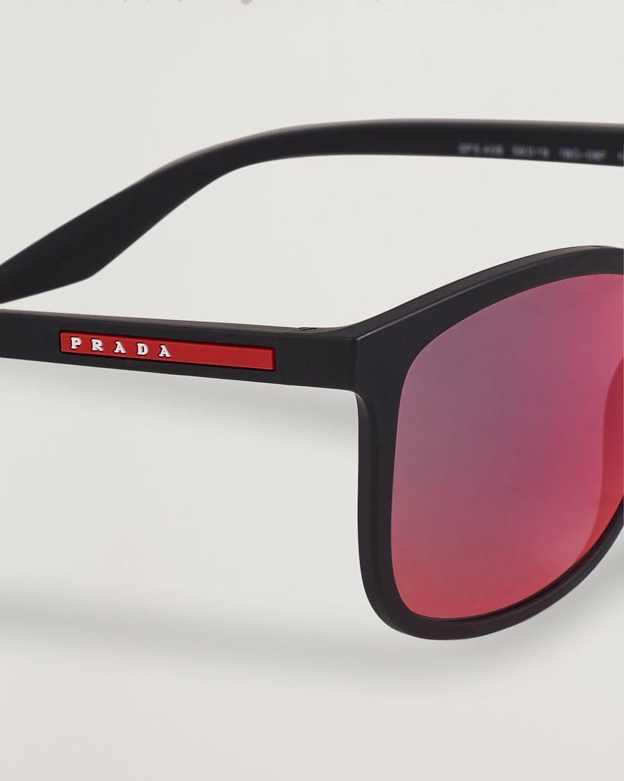 Men | Sunglasses | Prada Linea Rossa | 0PS A08S Sunglasses Black