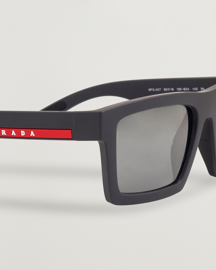 Men | Sunglasses | Prada Linea Rossa | 0PS A07S Sunglasses Grey/Black