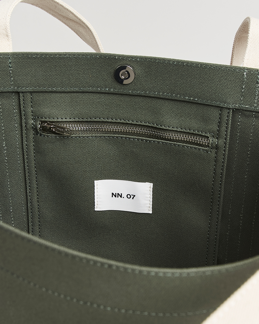 Men | Bags | NN07 | Tote Bag Croc Green