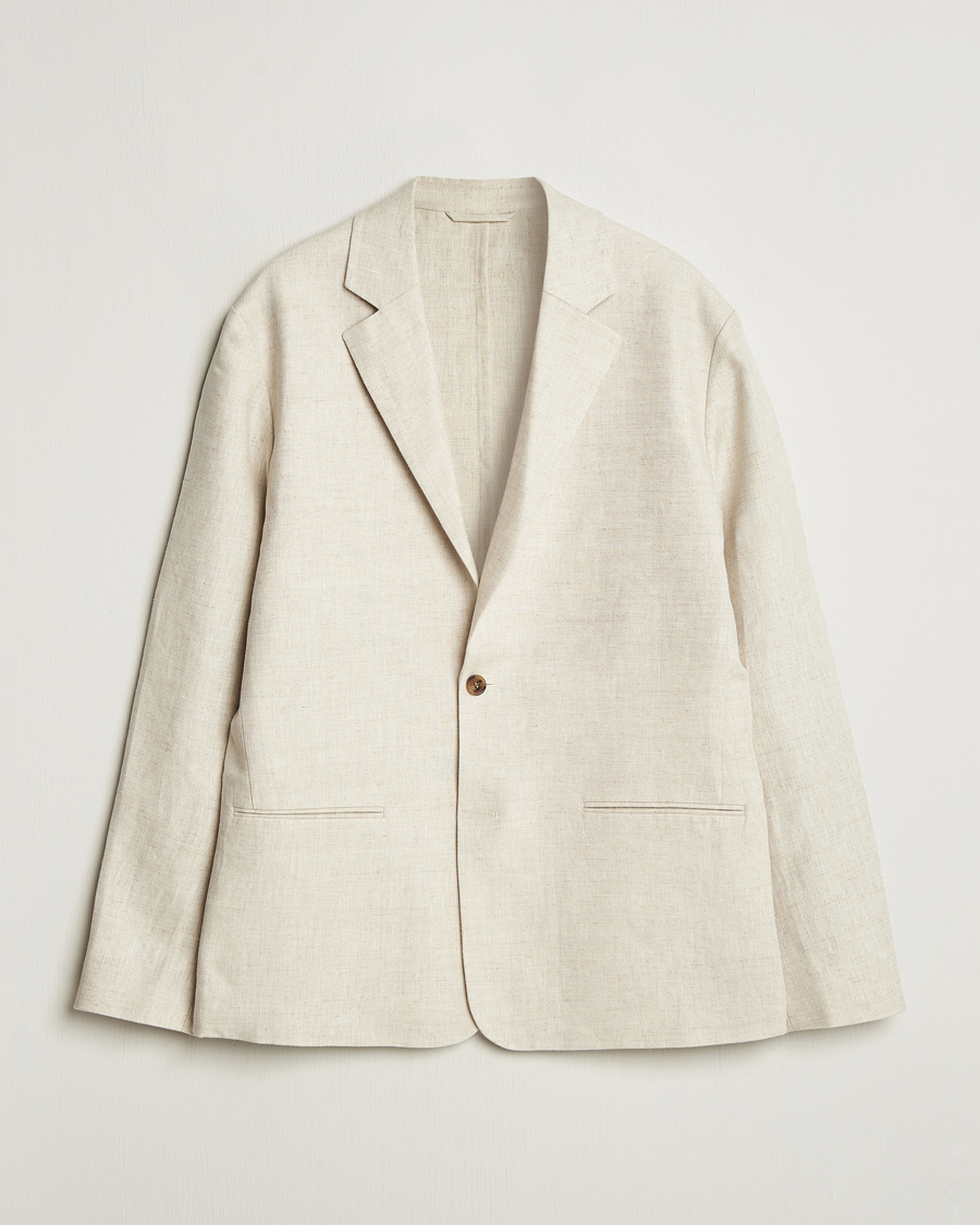 Men | Blazers | NN07 | Timo Linen Blazer Oat