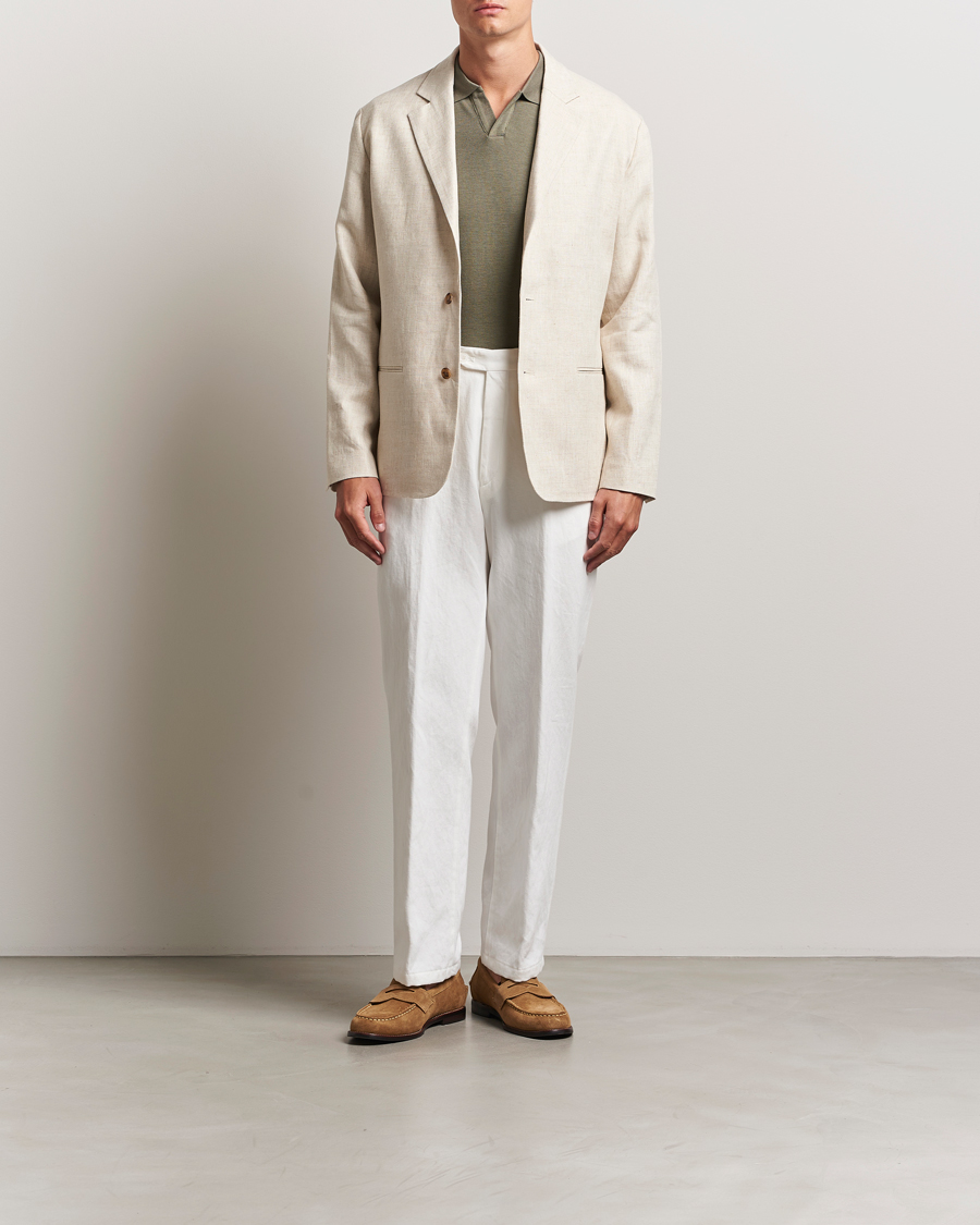 Men | Blazers | NN07 | Timo Linen Blazer Oat