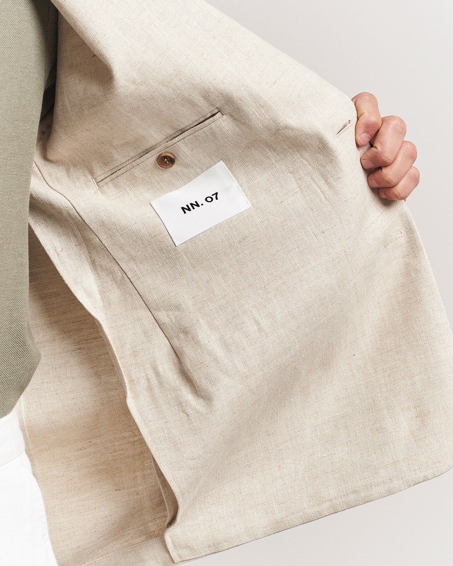 Men | Blazers | NN07 | Timo Linen Blazer Oat