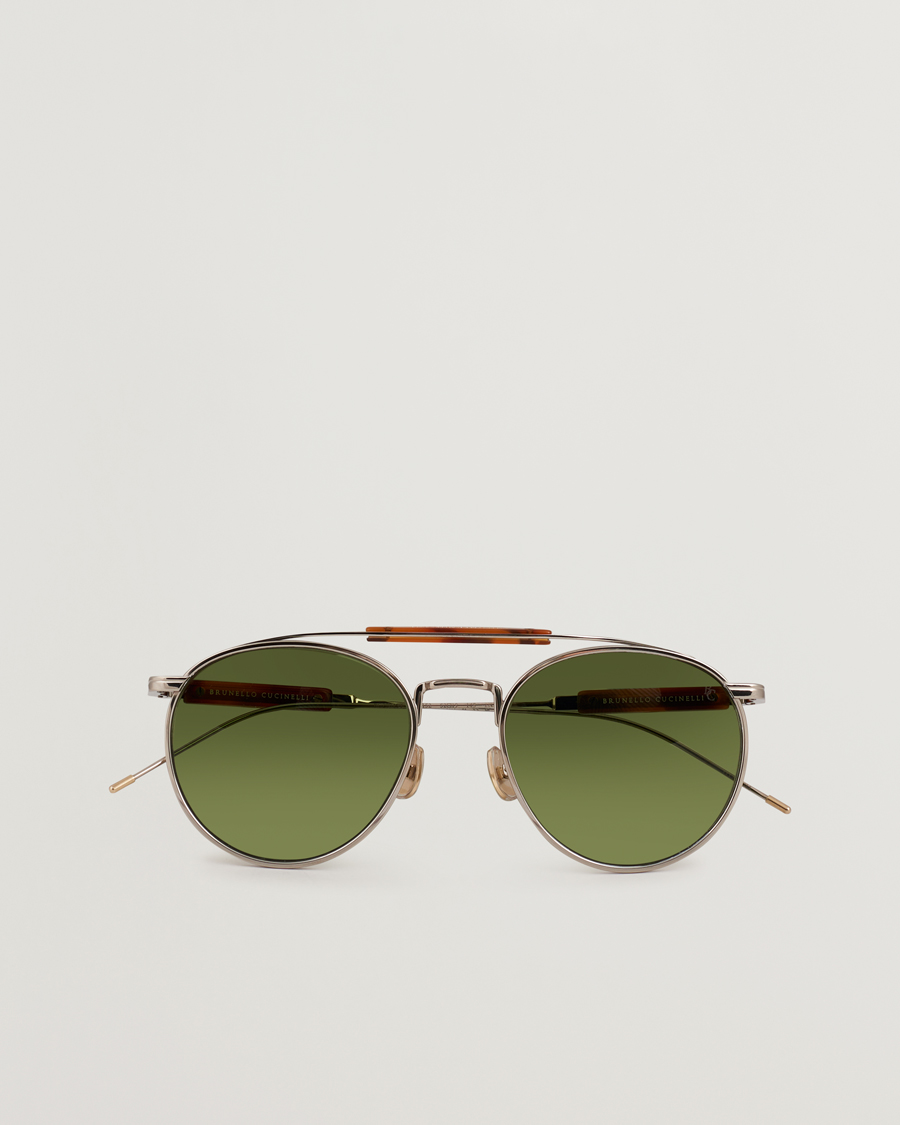 Men | Sunglasses | Brunello Cucinelli | 0BC2004ST Sunglasses Silver