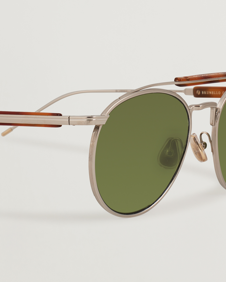 Men | Sunglasses | Brunello Cucinelli | 0BC2004ST Sunglasses Silver