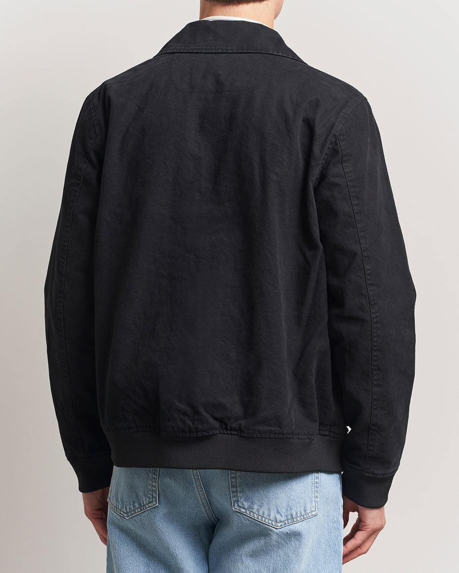 Men | Coats & Jackets | A Day's March | Bader Cotton Flight Jacket Black