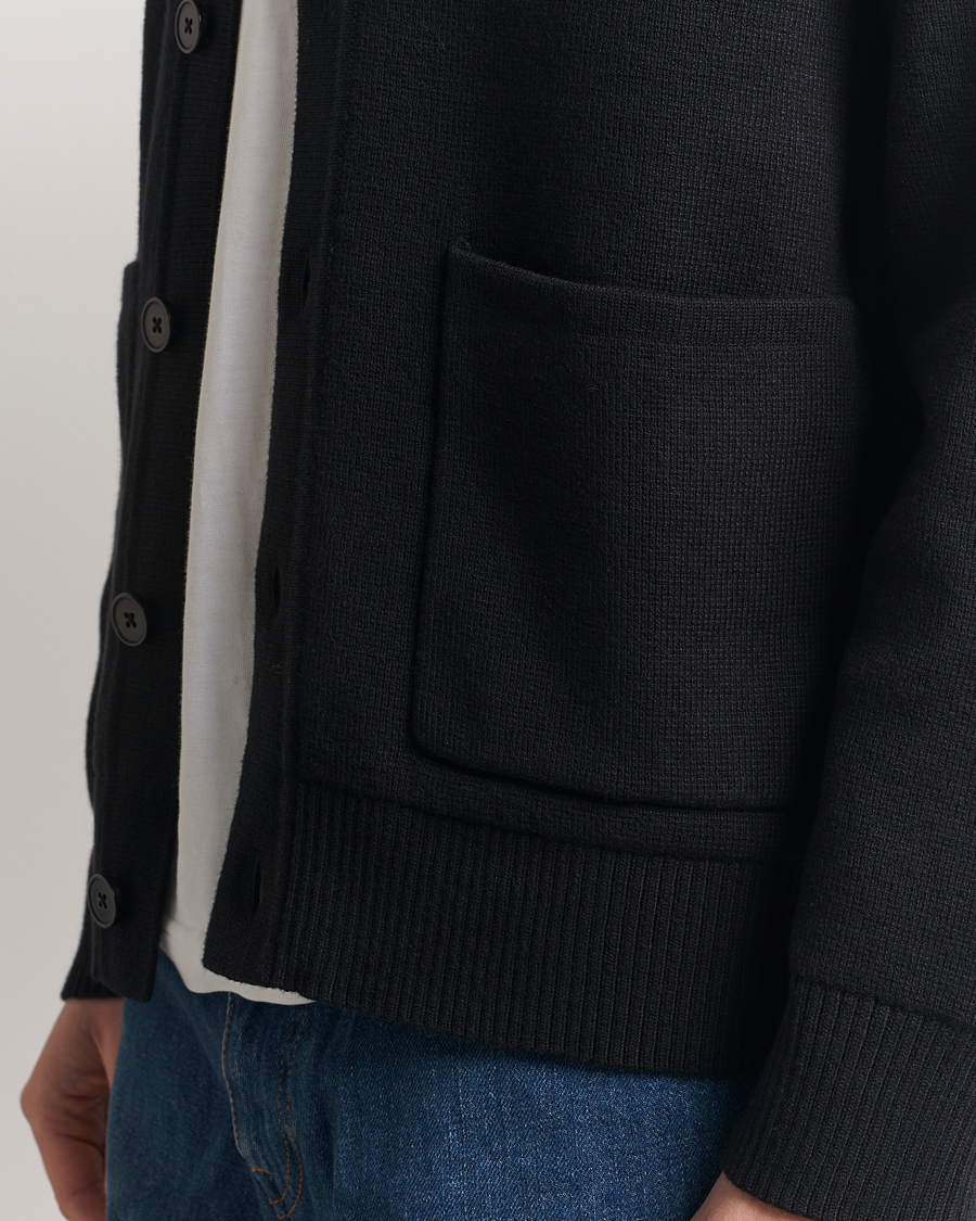 Men | Sweaters & Knitwear | A Day's March | Holt Cardigan Black