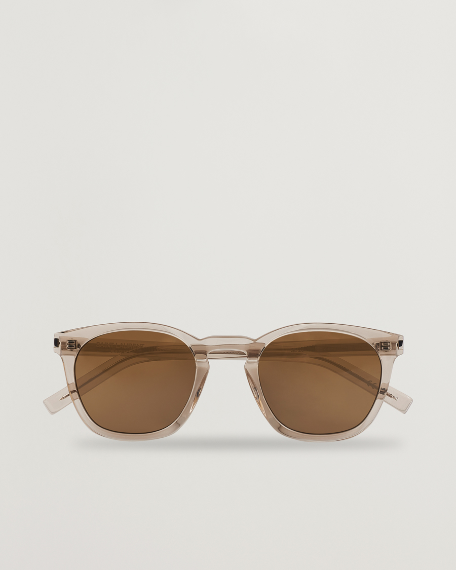 Men | Sunglasses | Saint Laurent | SL 28 Sunglasses Beige