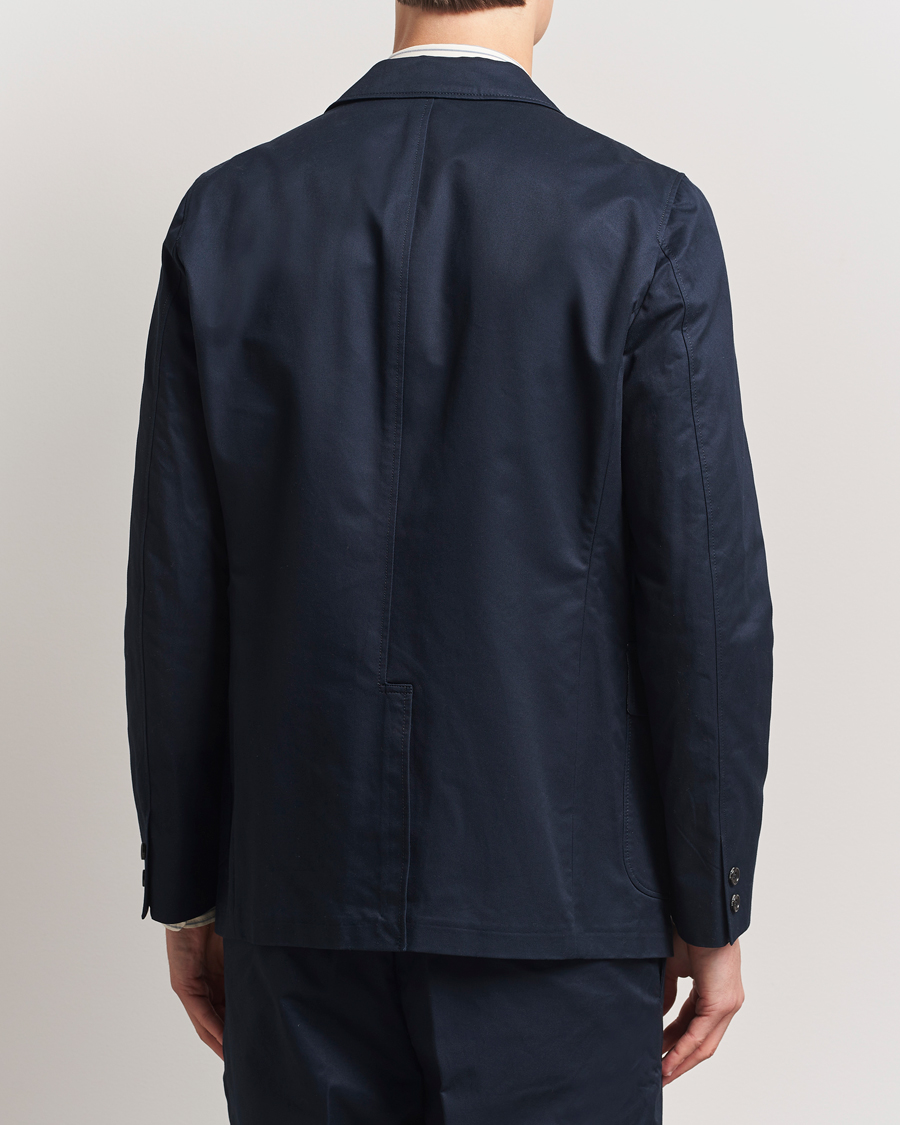 Men | Blazers | BEAMS PLUS | Cotton Twill Blazer Navy