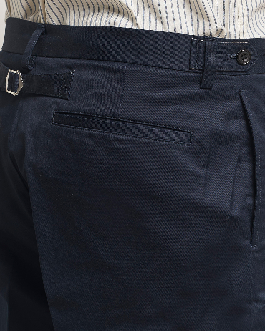Men | Trousers | BEAMS PLUS | Cotton Twill Ivy Trousers Navy
