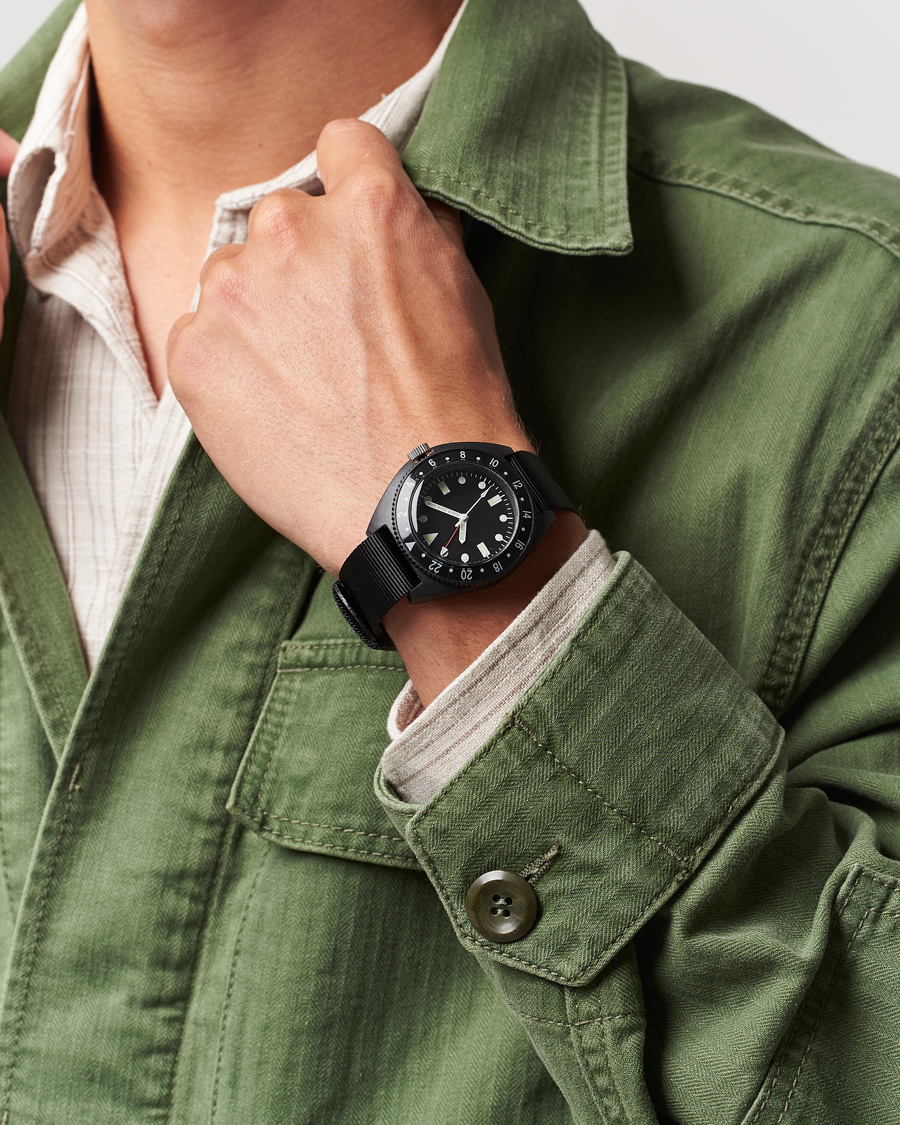 Men | BEAMS PLUS Type-P24 Utility Watch Black | BEAMS PLUS | Type-P24 Utility Watch Black