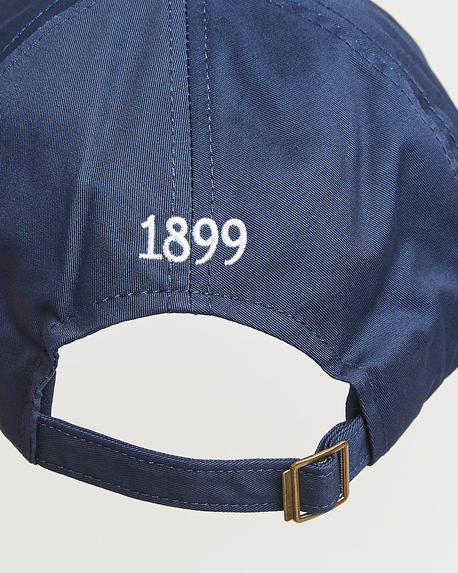 Men | Hats & Caps | Stenströms | Cotton Logo Cap Navy