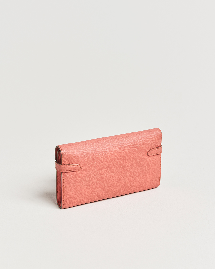 Men | Gifts for Her | Hermès Pre-Owned | Kelly Wallet Epsom Leather Pink