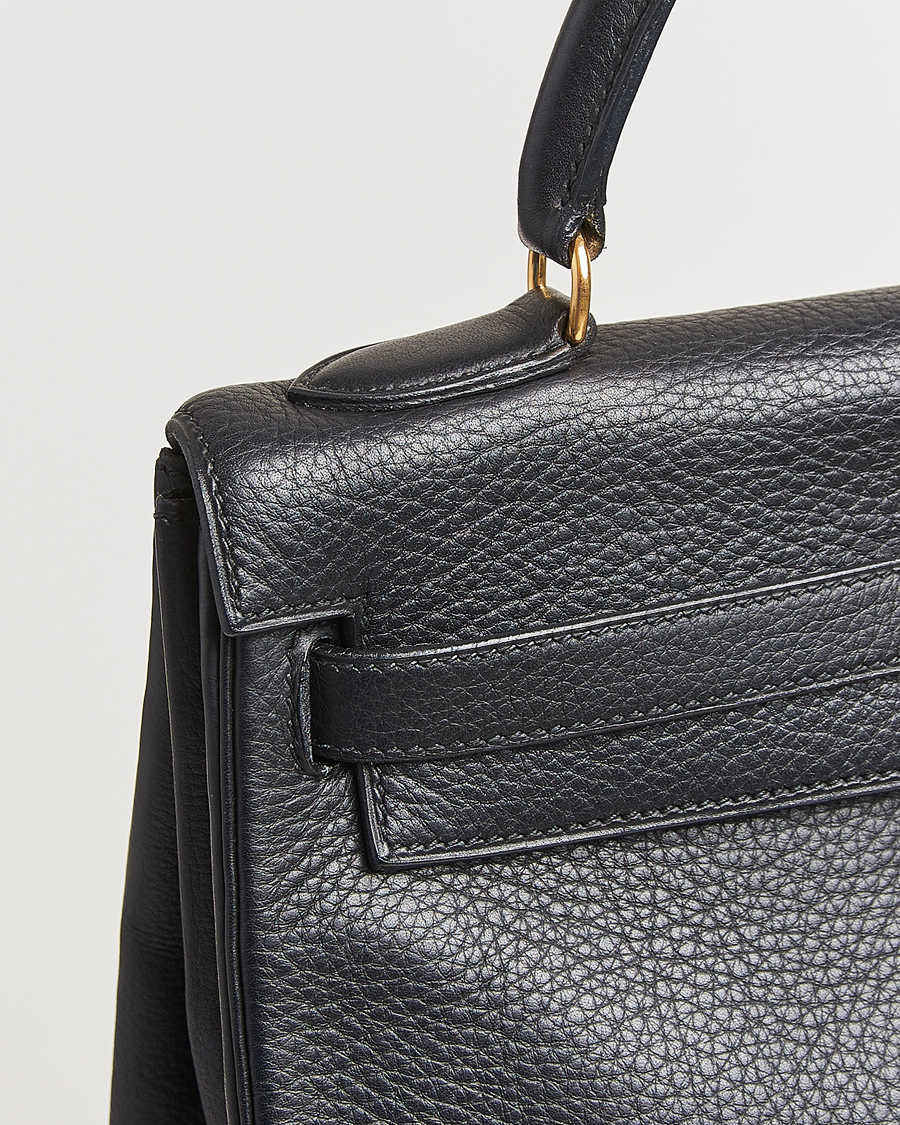 Men | Gifts for Her | Hermès Pre-Owned | Kelly 32 Handbag Taurillon Leather Black