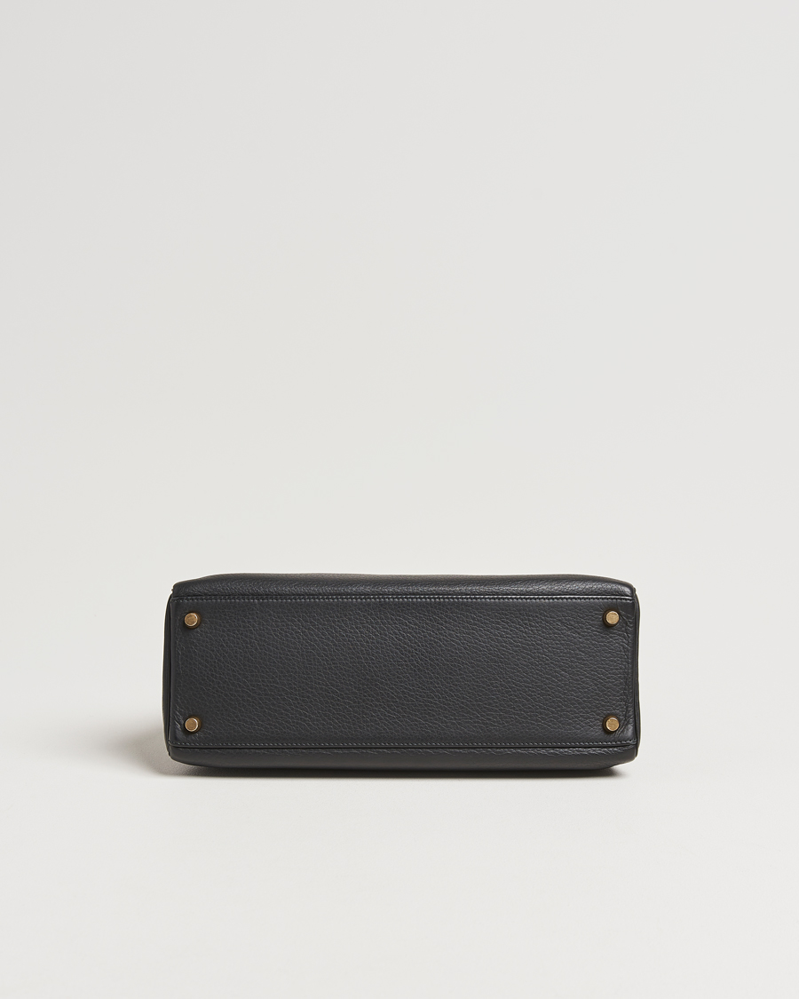 Men | Gifts for Her | Hermès Pre-Owned | Kelly 32 Handbag Taurillon Leather Black