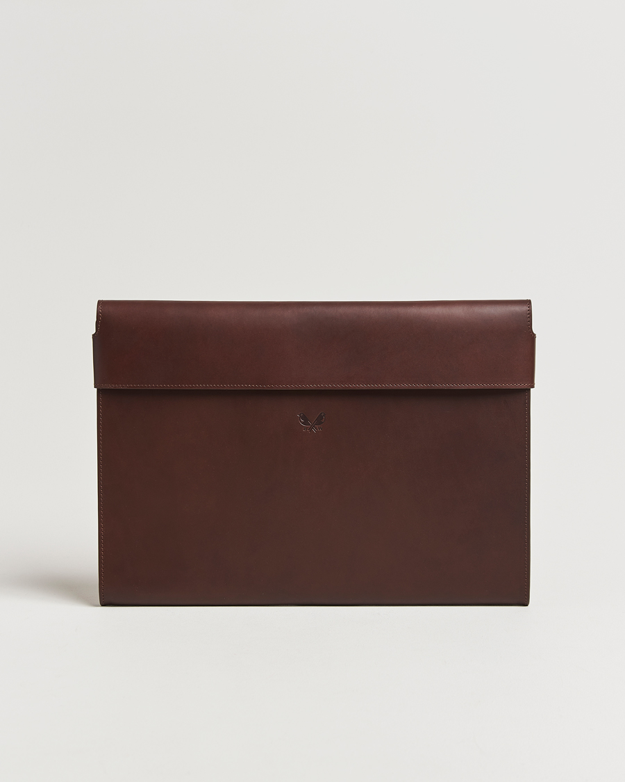 Men | Bags | Bennett Winch | Large Leather Folio Brown