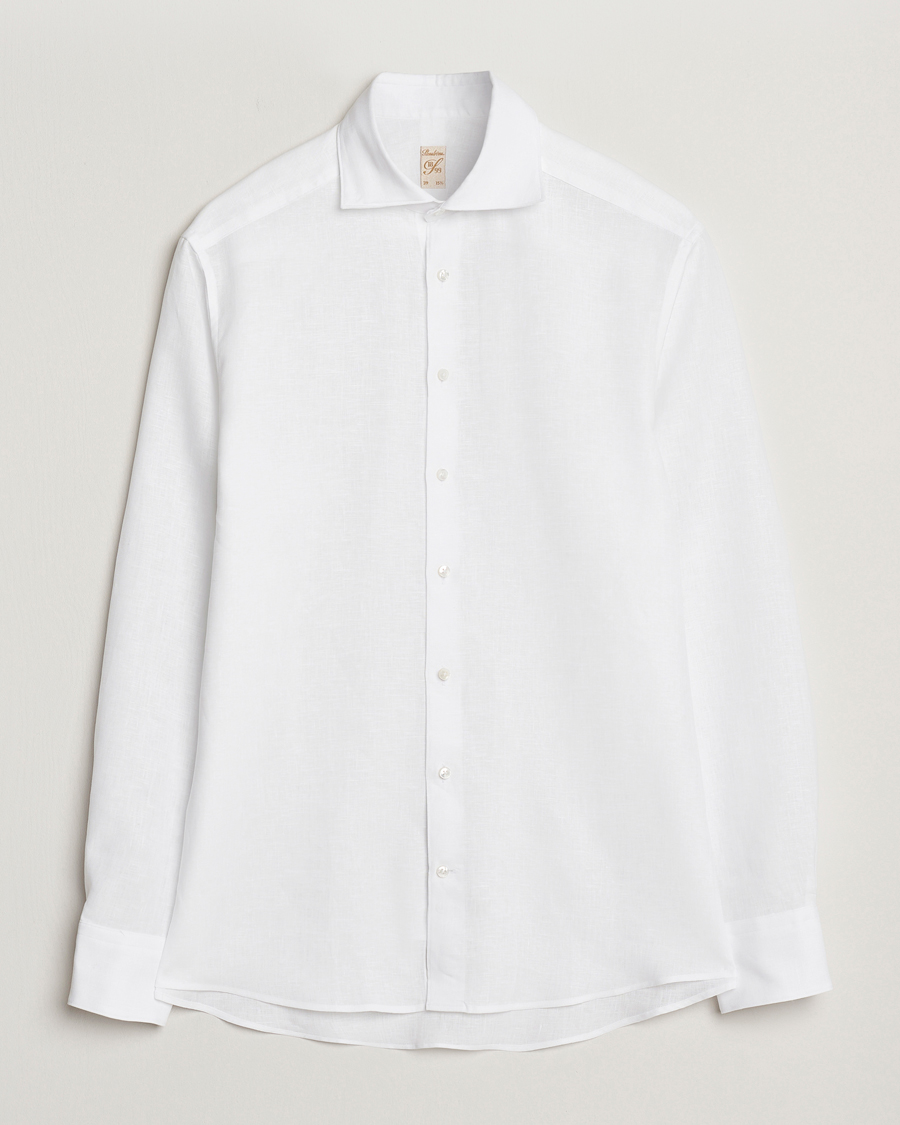 Men | Shirts | Stenströms | 1899 Linen Shirt White