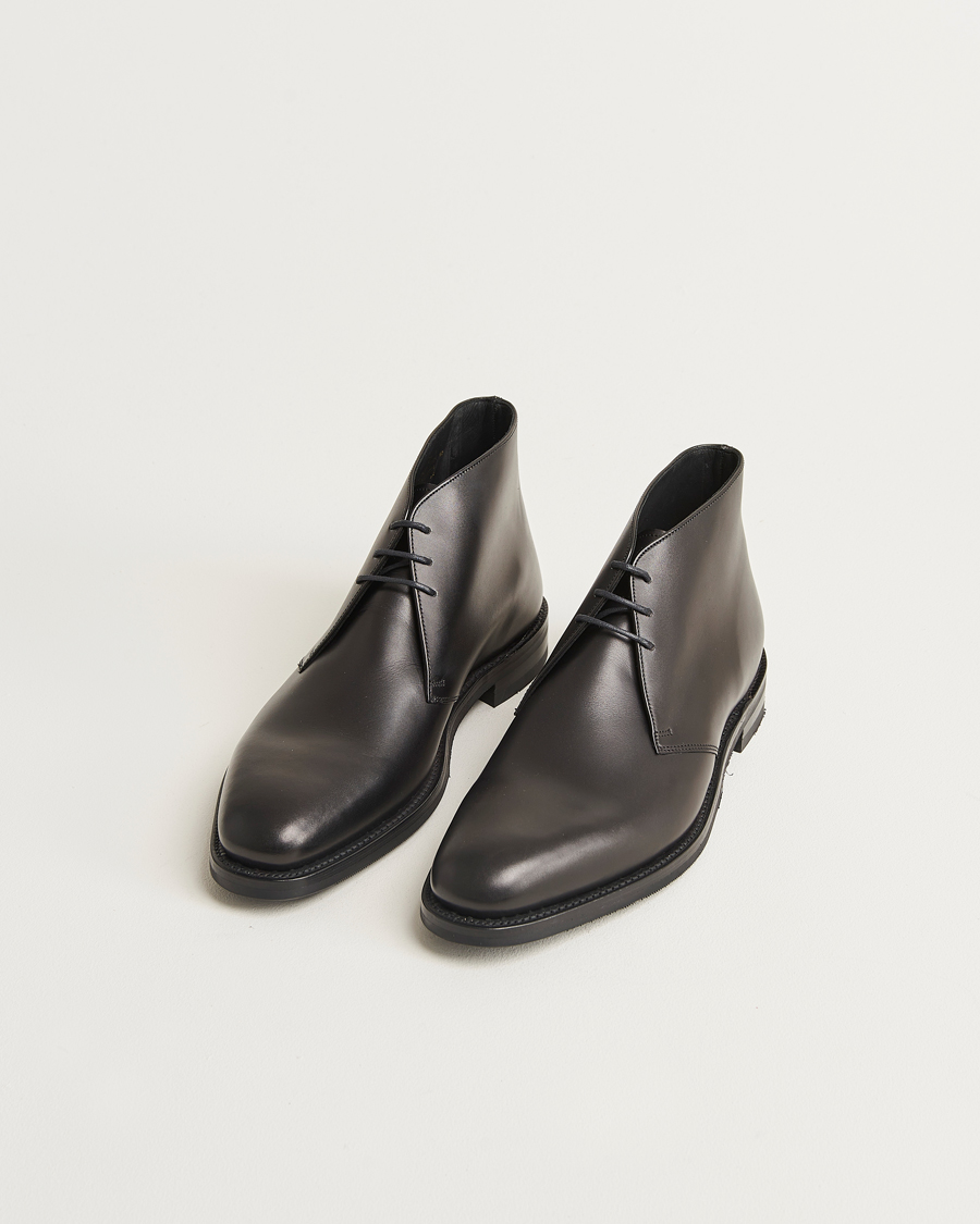 Men | Boots | Loake 1880 | Pimlico Chukka Boot Black Calf