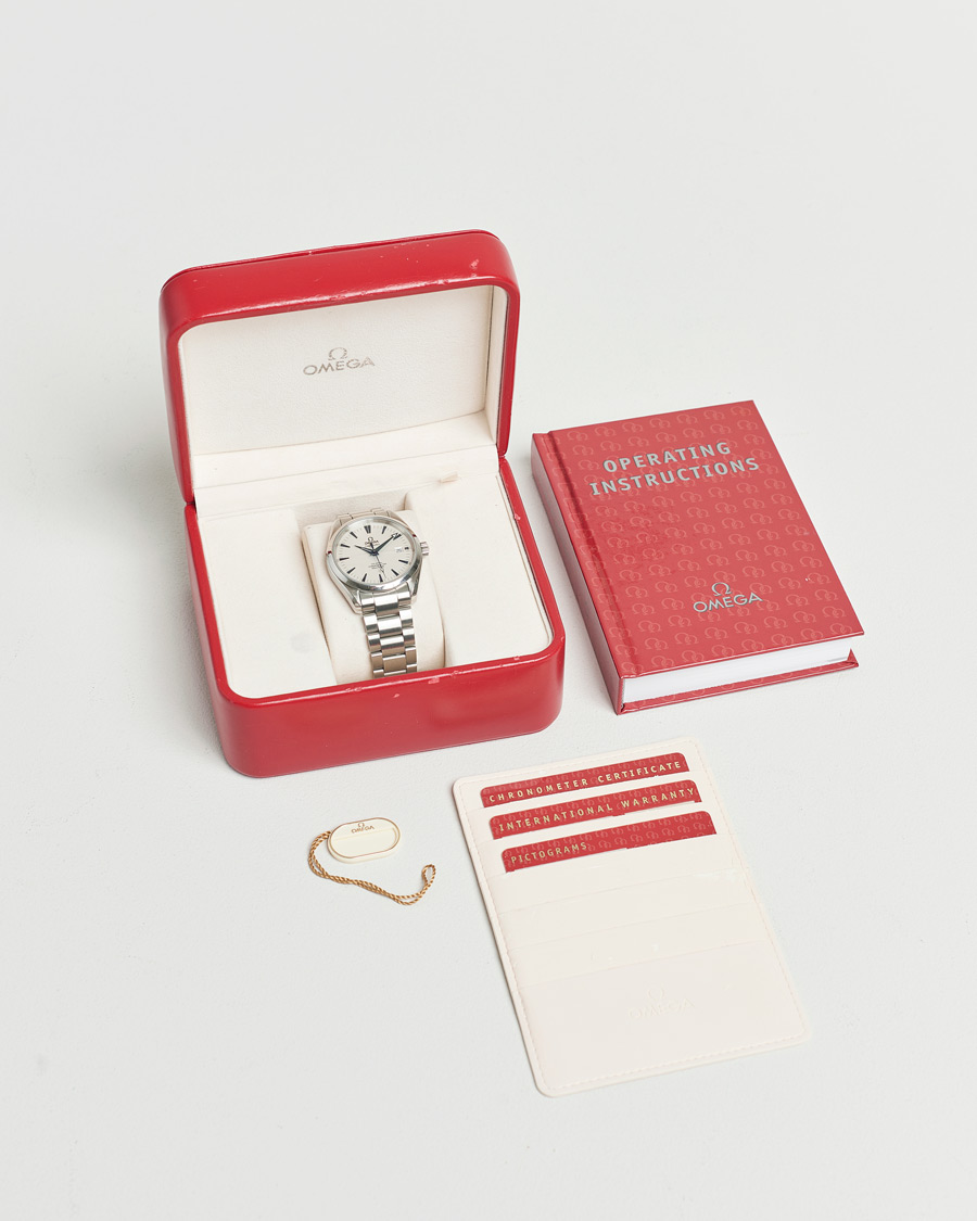 Men | Omega Pre-Owned Seamaster Aqua Terra | Omega Pre-Owned | Seamaster Aqua Terra