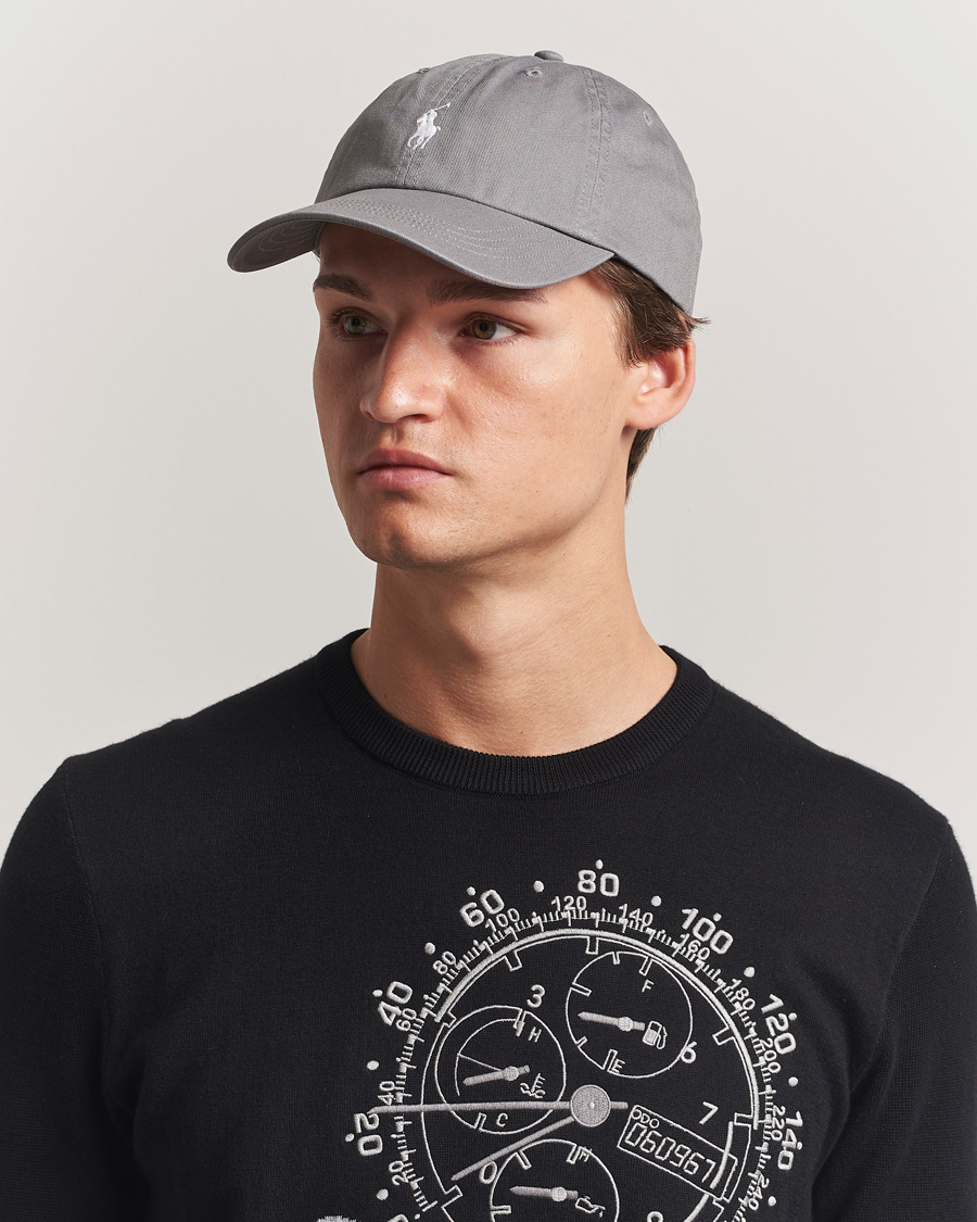 Men | Hats & Caps | Polo Ralph Lauren | Classic Sport Cap Perfect Grey