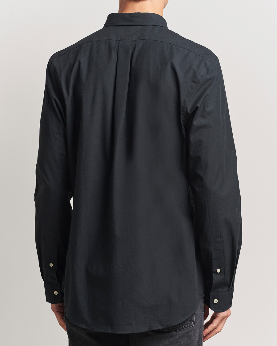 Men | Shirts | Polo Ralph Lauren | Slim Fit Poplin Shirt Polo Black