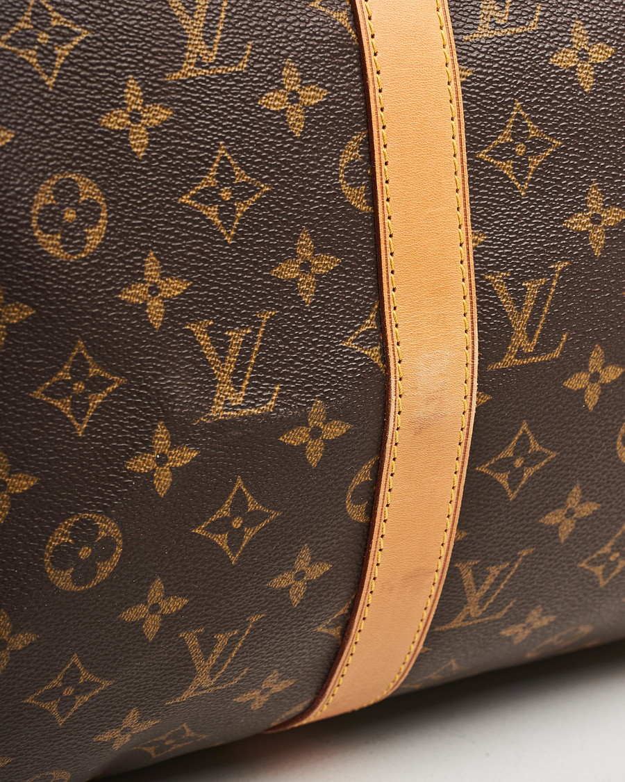 Men | Pre-Owned & Vintage Bags | Louis Vuitton Pre-Owned | Keepall 50 Monogram