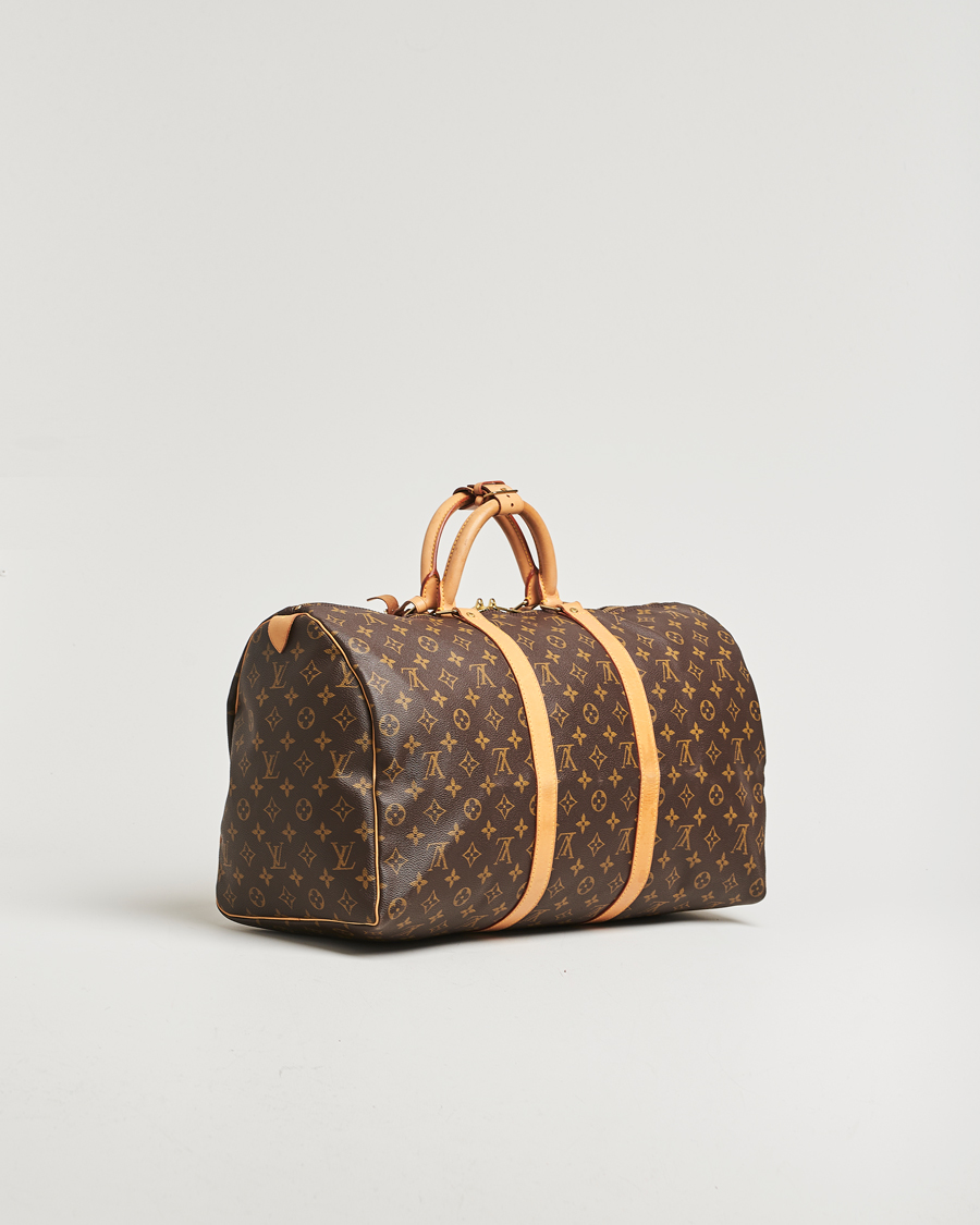 Men | Pre-Owned & Vintage Bags | Louis Vuitton Pre-Owned | Keepall 50 Monogram