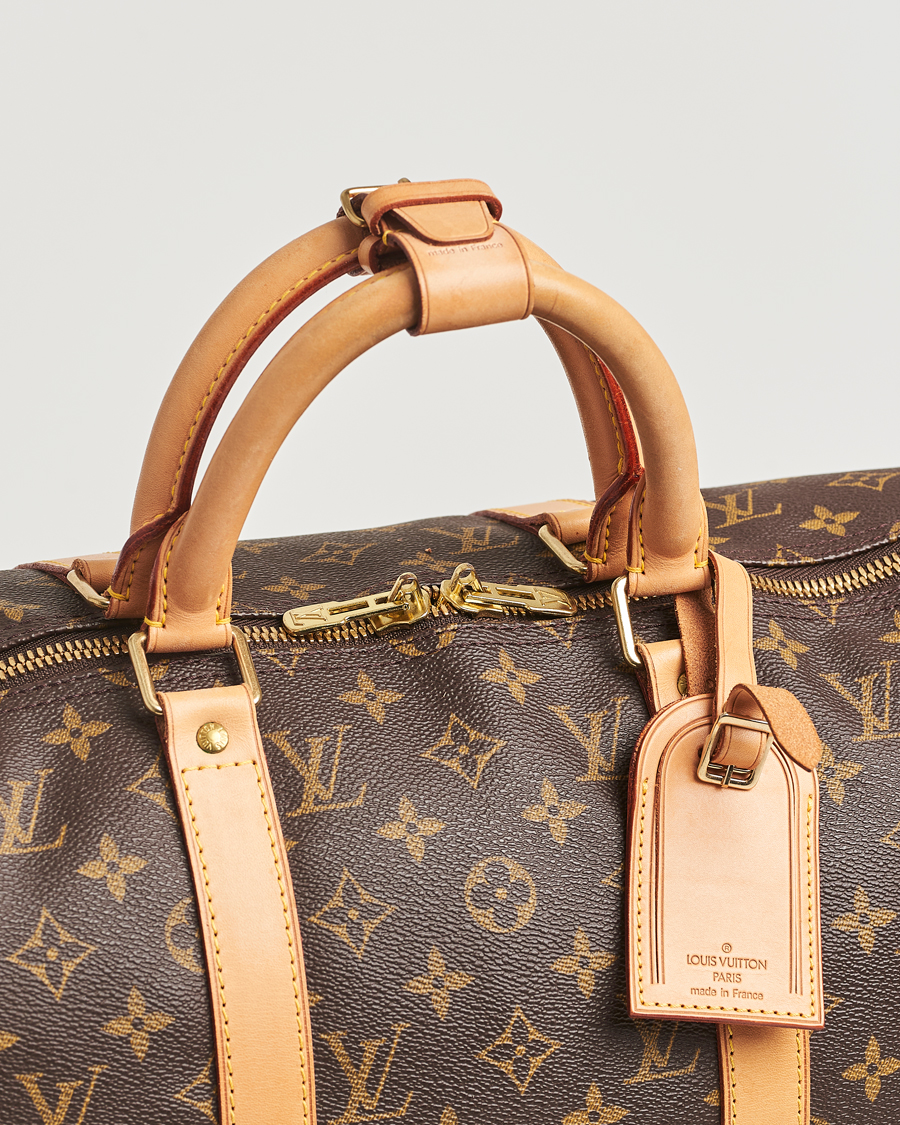 Men | Pre-Owned & Vintage Bags | Louis Vuitton Pre-Owned | Keepall 50 Monogram