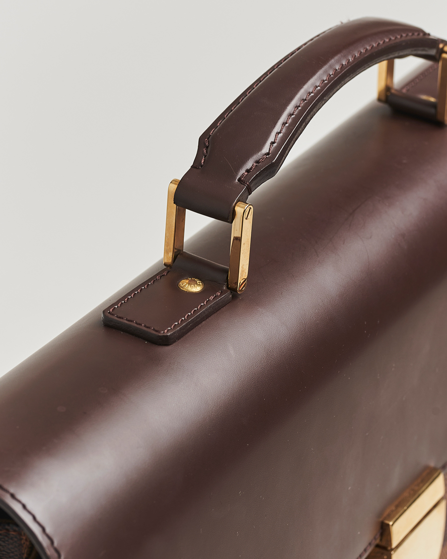 Men | Pre-Owned & Vintage Bags | Louis Vuitton Pre-Owned | Altona GM Briefcase Damier Ebene