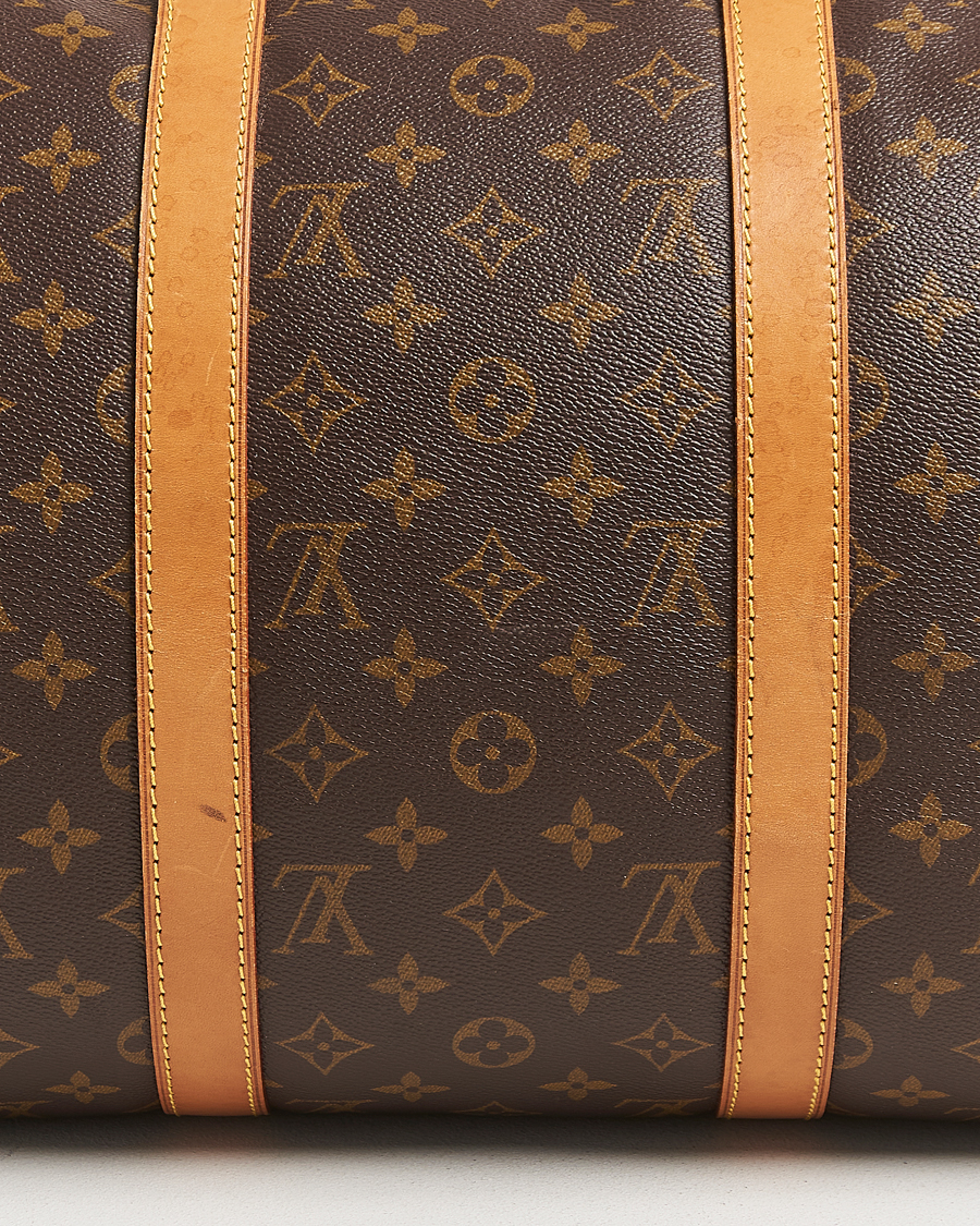 Men | Pre-Owned & Vintage Bags | Louis Vuitton Pre-Owned | Keepall 50 Monogram