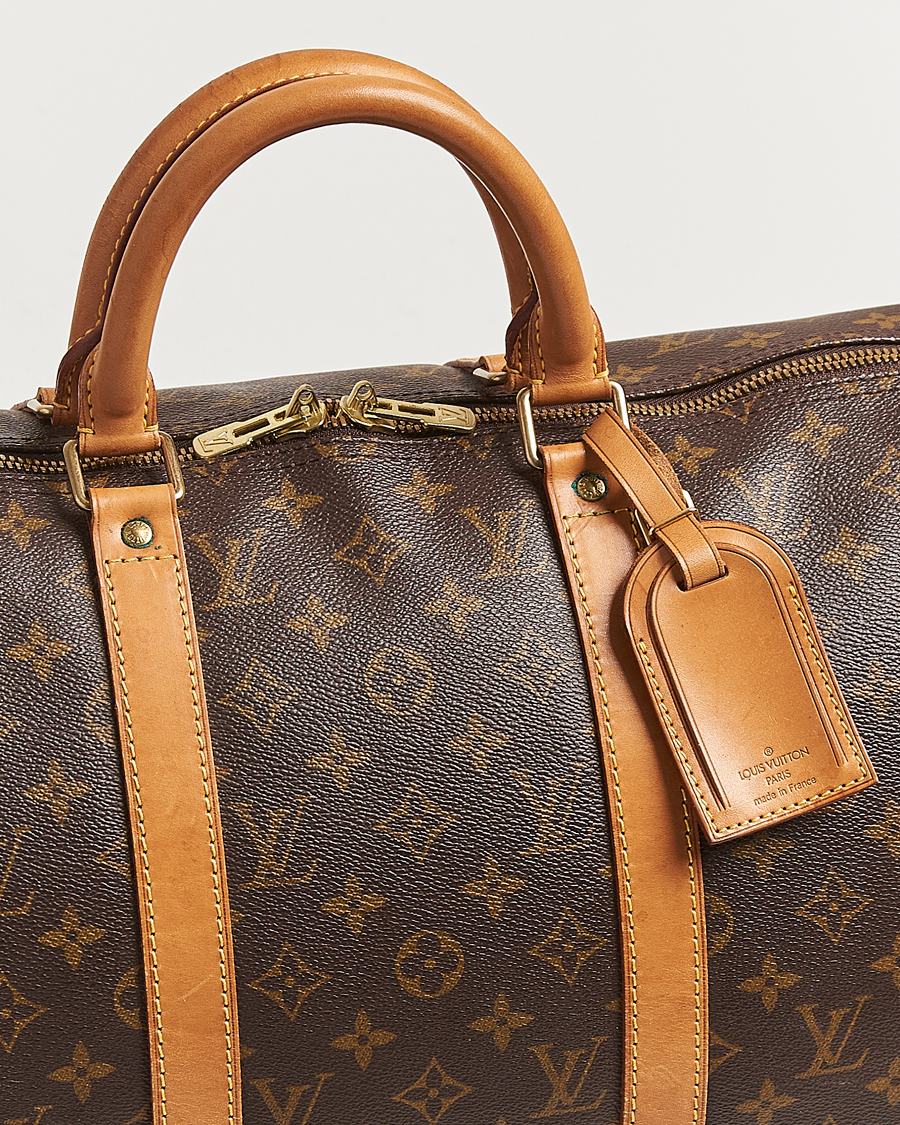 Men | Pre-Owned & Vintage Bags | Louis Vuitton Pre-Owned | Keepall 50 Monogram