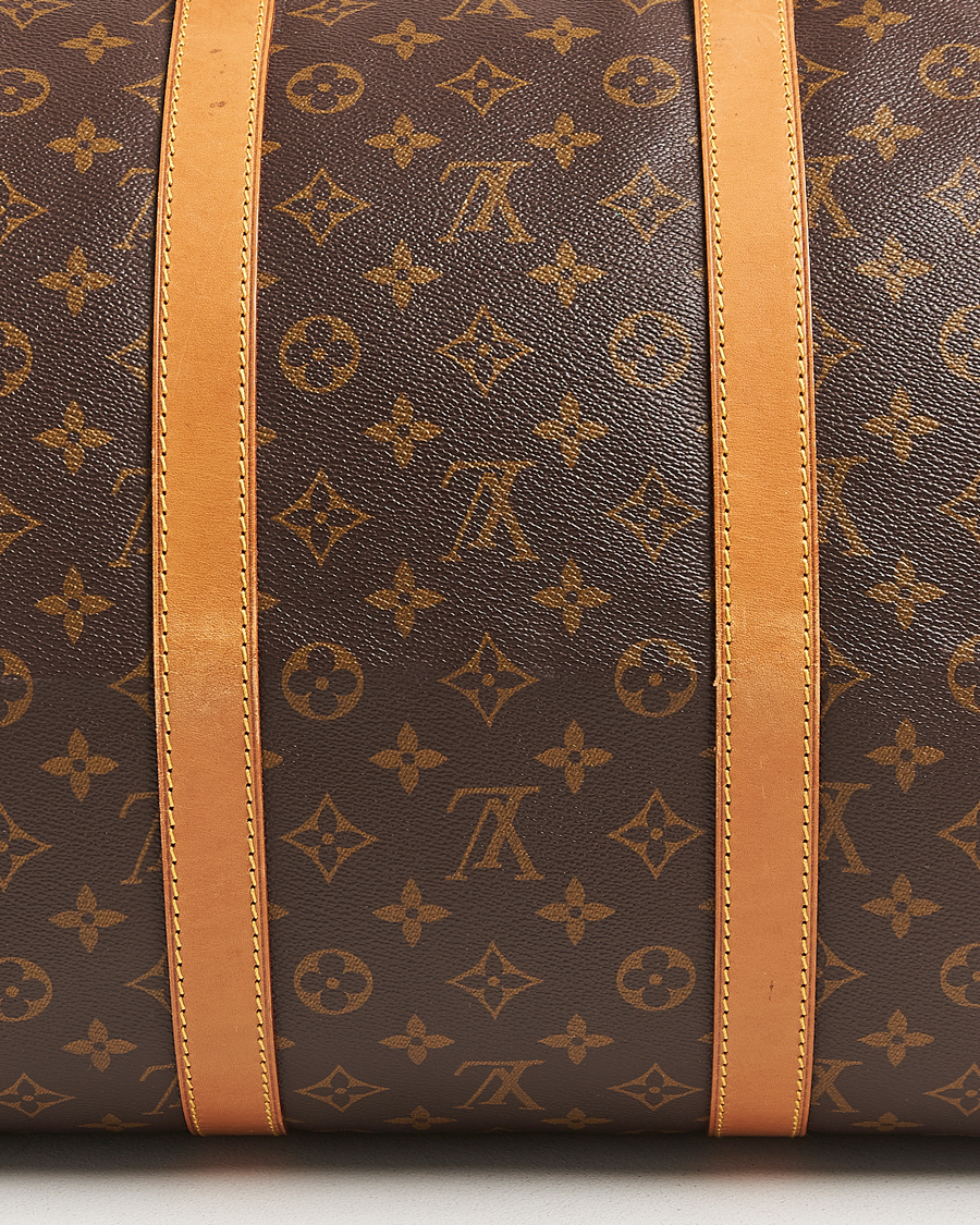 Men | Pre-Owned & Vintage Bags | Louis Vuitton Pre-Owned | Keepall 55 Monogram