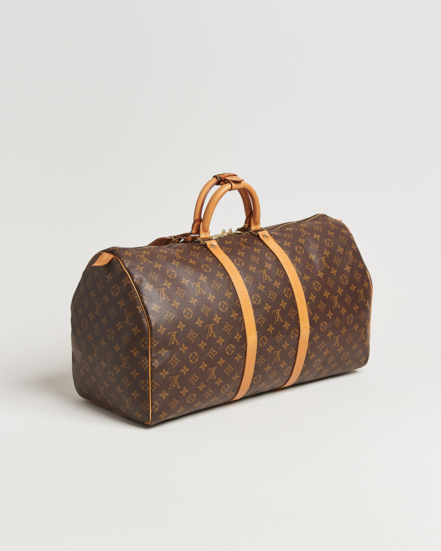 Men | Pre-Owned & Vintage Bags | Louis Vuitton Pre-Owned | Keepall 55 Monogram