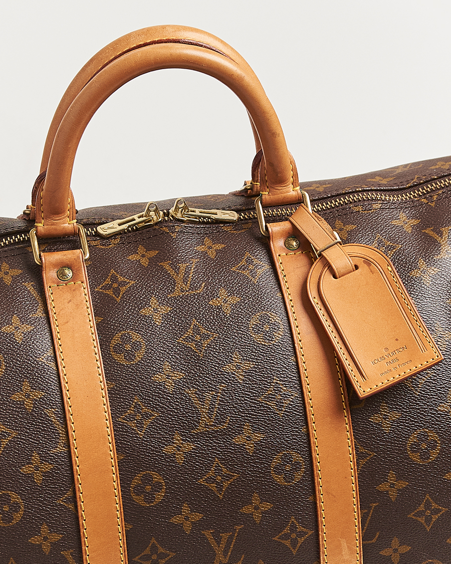 Men | Pre-Owned & Vintage Bags | Louis Vuitton Pre-Owned | Keepall 55 Monogram