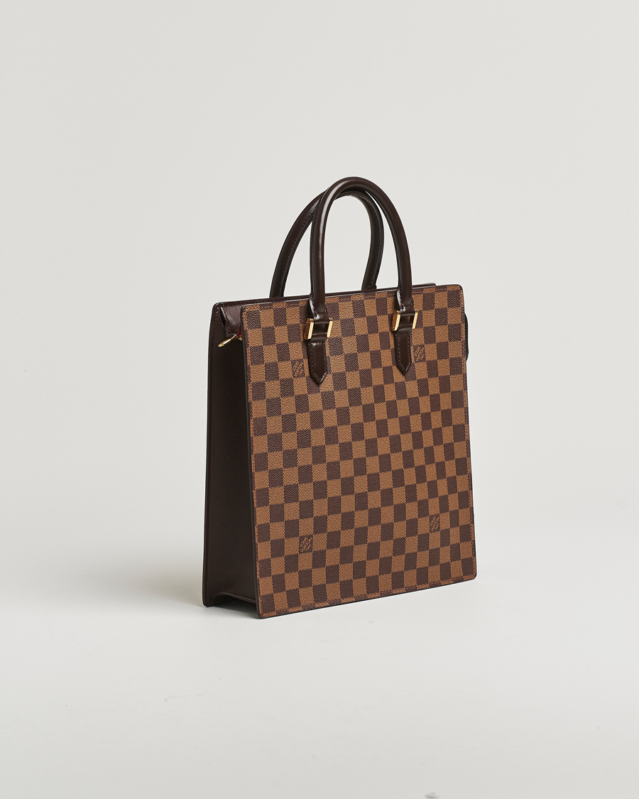 Men | Gifts for Her | Louis Vuitton Pre-Owned | Venice Sac Plat Bag Damier Ebene