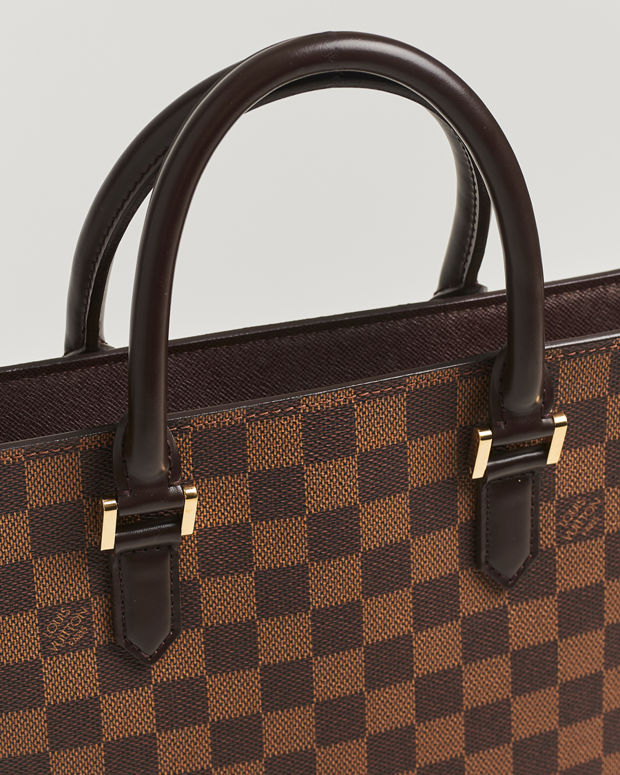 Men | Gifts for Her | Louis Vuitton Pre-Owned | Venice Sac Plat Bag Damier Ebene