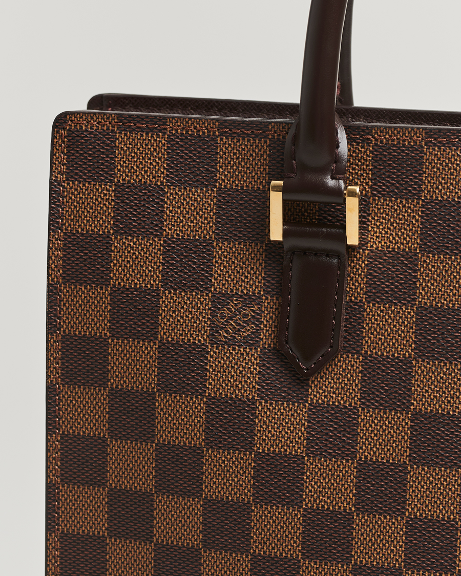 Men | Gifts for Her | Louis Vuitton Pre-Owned | Venice Sac Plat Bag Damier Ebene