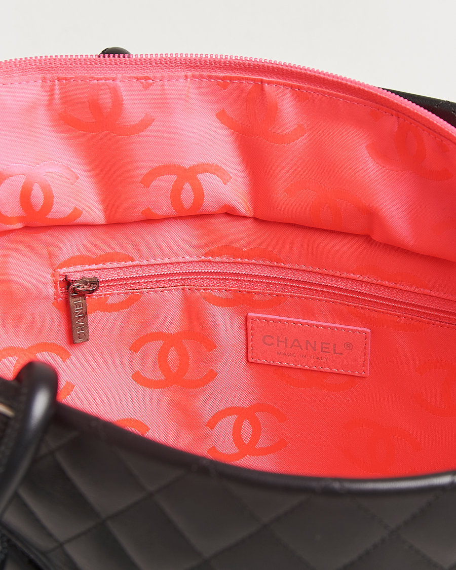 Men | Gifts for Her | Chanel Pre-Owned | Cambon Ligne Tote Bag Medium Black
