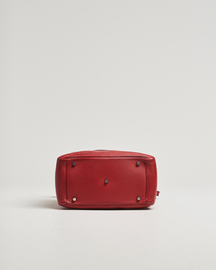 Men | Pre-Owned & Vintage Bags | Hermès Pre-Owned | Lindy 30 Bag Taurillon Clemence Leather Red