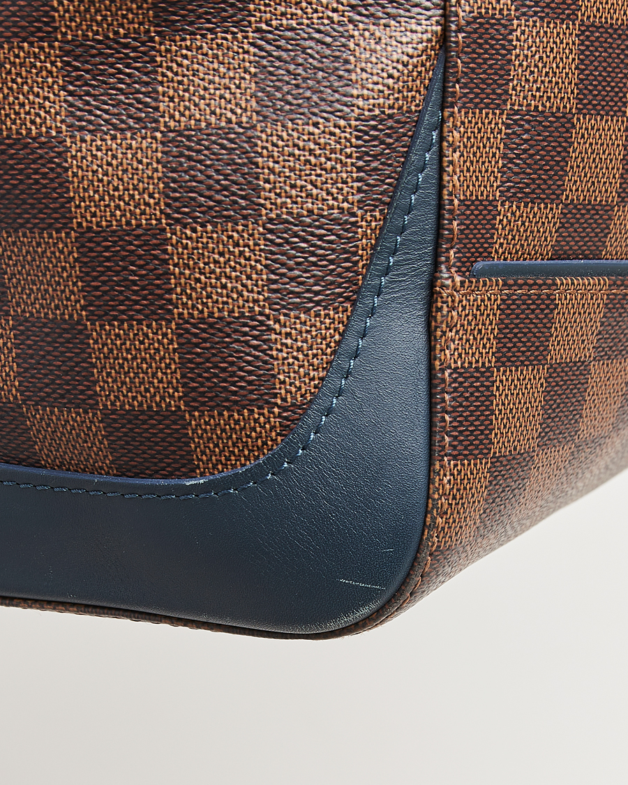 Men | Pre-Owned & Vintage Bags | Louis Vuitton Pre-Owned | Runner Backpack Damier Ebene