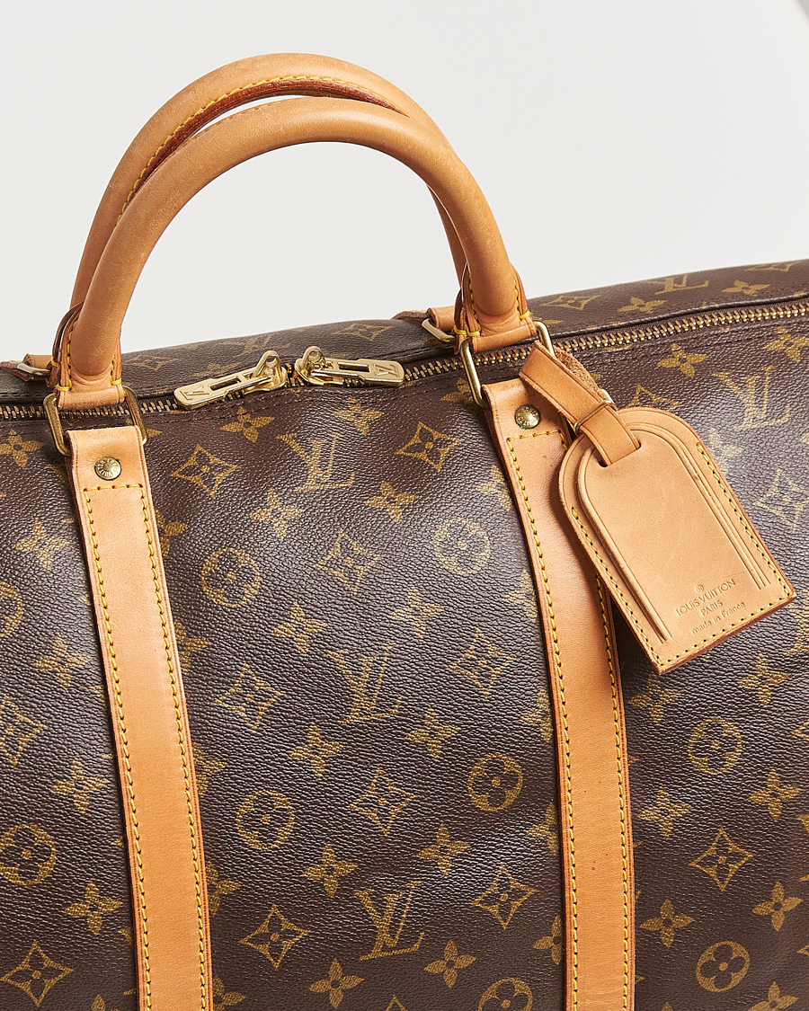 Men | Pre-Owned & Vintage Bags | Louis Vuitton Pre-Owned | Keepall Bandoulière 60 Monogram