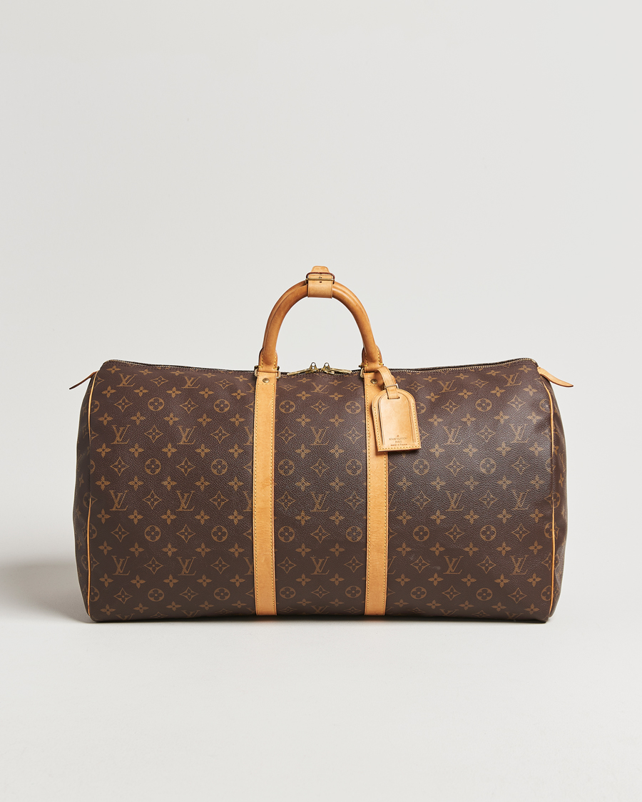 Men | Pre-Owned & Vintage Bags | Louis Vuitton Pre-Owned | Keepall 55 Monogram