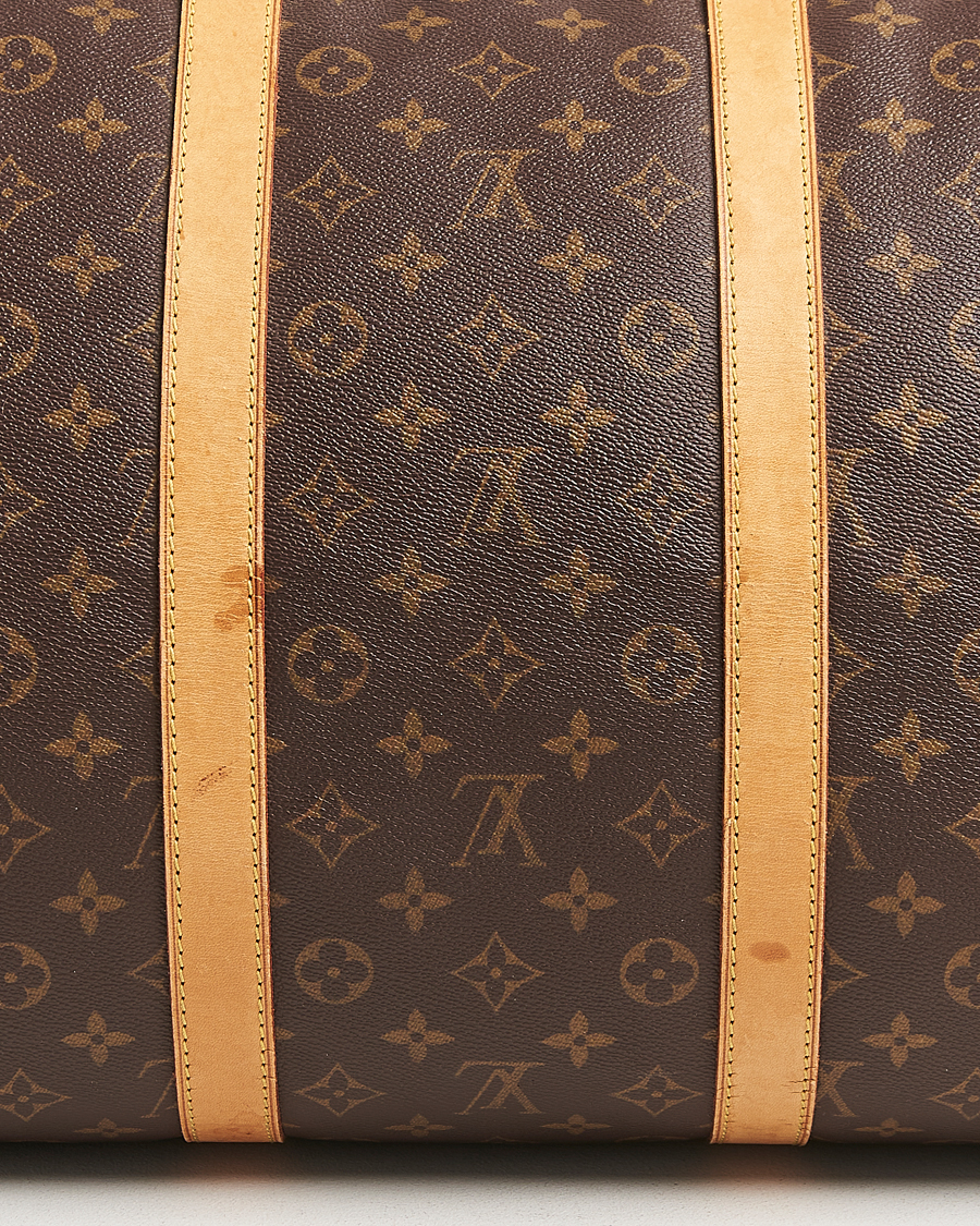 Men | Pre-Owned & Vintage Bags | Louis Vuitton Pre-Owned | Keepall 55 Monogram