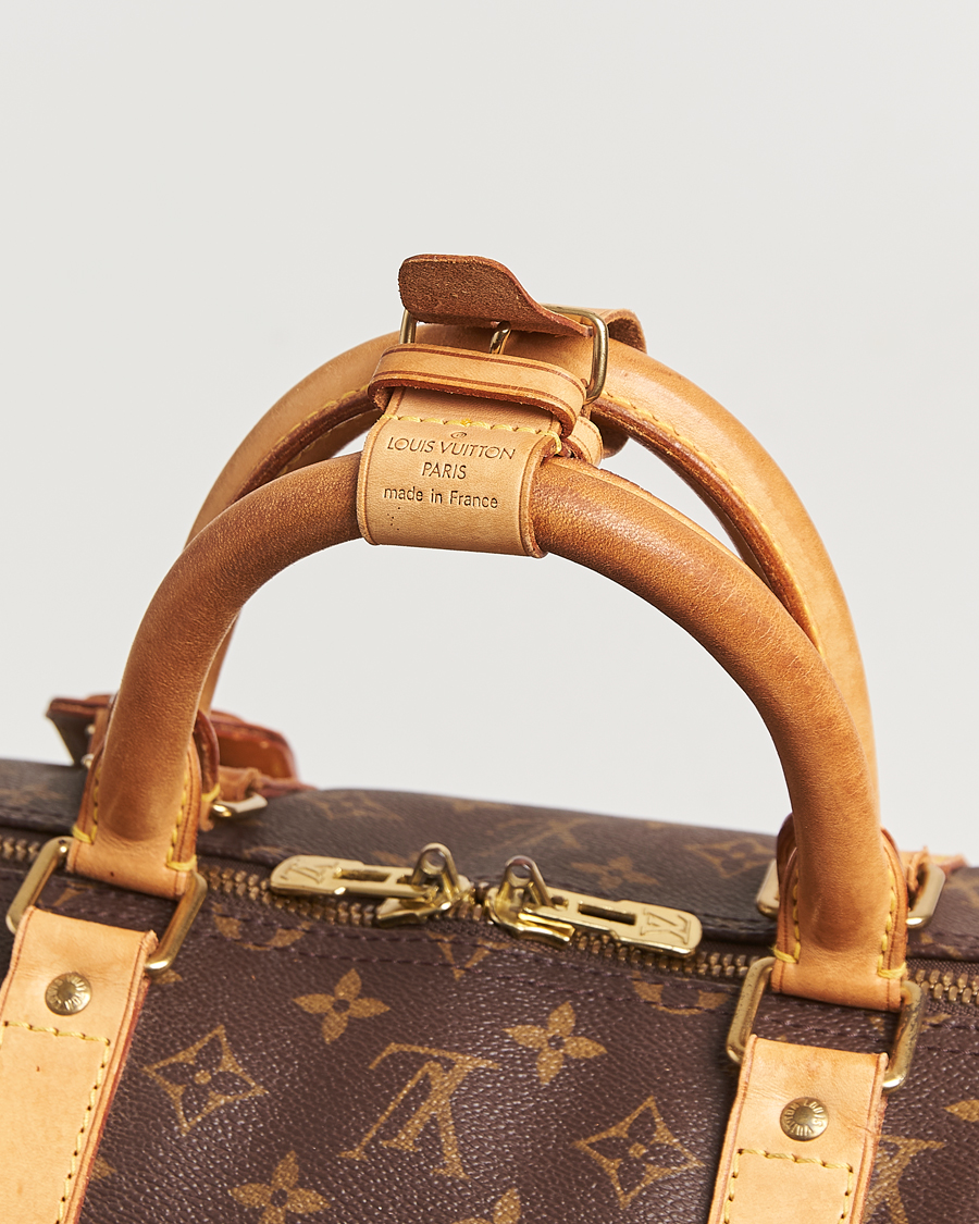 Men | Pre-Owned & Vintage Bags | Louis Vuitton Pre-Owned | Keepall 55 Monogram