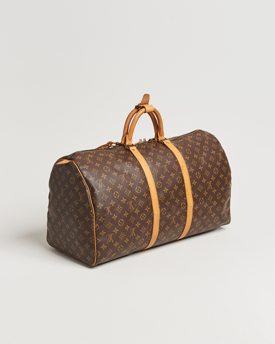 Men | Pre-Owned & Vintage Bags | Louis Vuitton Pre-Owned | Keepall 55 Monogram