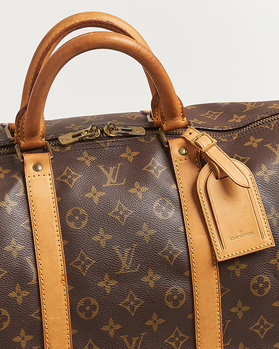 Men | Pre-Owned & Vintage Bags | Louis Vuitton Pre-Owned | Keepall 55 Monogram